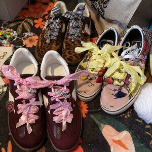 Sneakers with Shoe Charms OOAK